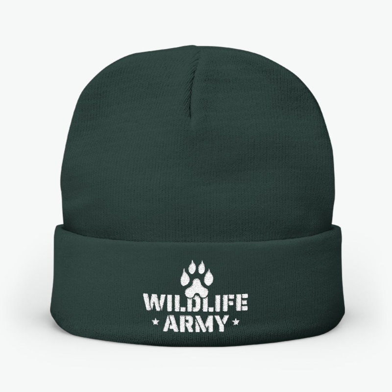 Wildlife Army Beanie